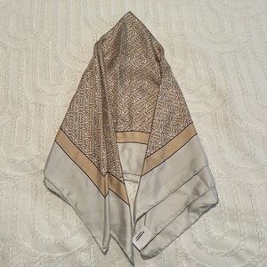 BURBERRY monogram scarf